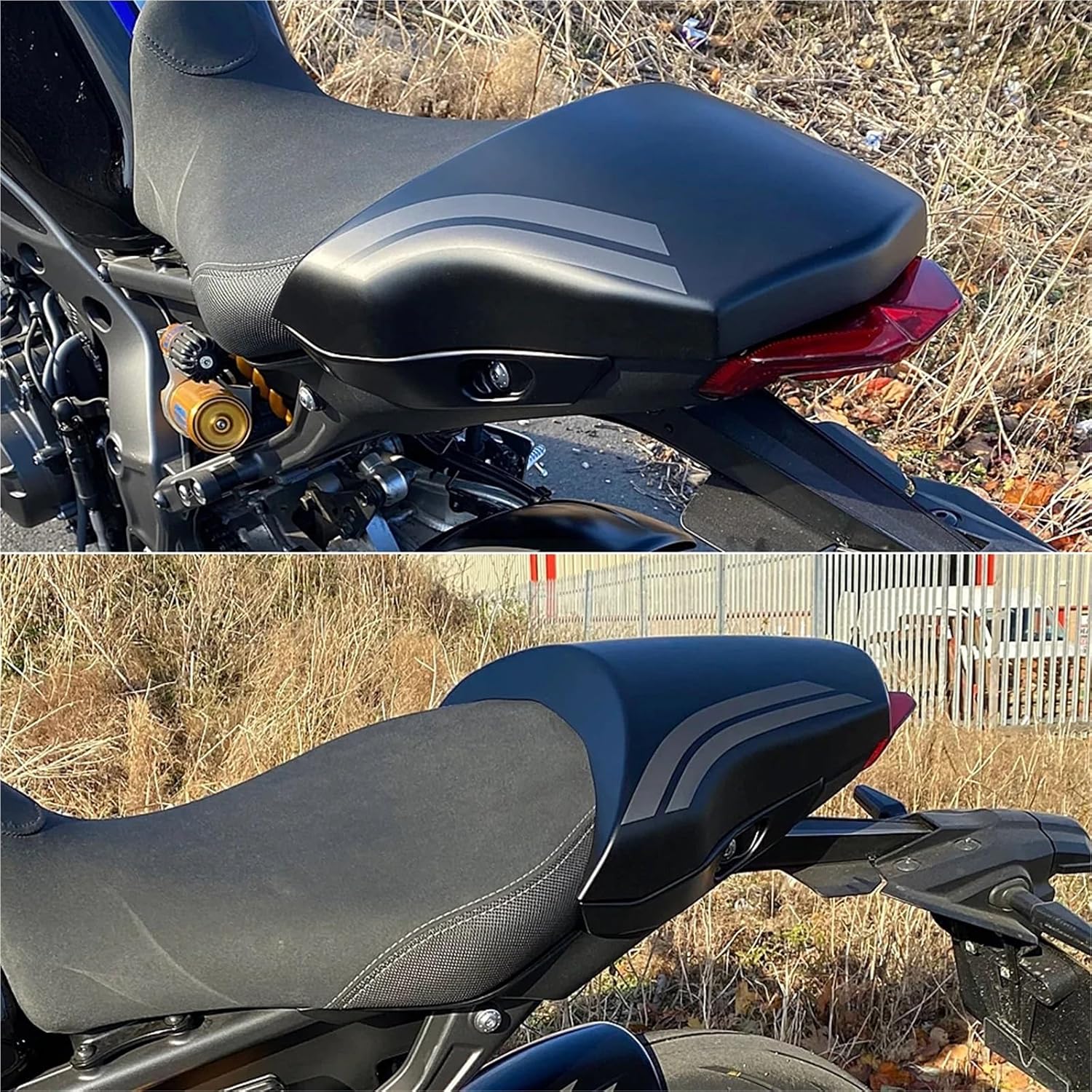 フェアリング,リアシートカバーカウル 後部助手席シートカバー、フェアリングシートカウル、ヤマハMT-09 2021 2022に適合す