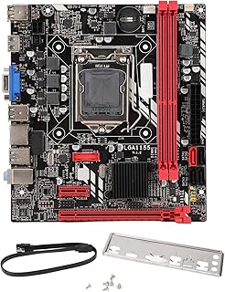 DDR3 Motherboard, Computer Motherboard Support 1155 Pins I3 I5 I7 Processor 2 DDR3 100M Network Interface, High Speed Network Stable Power Gaming Motherboard…
