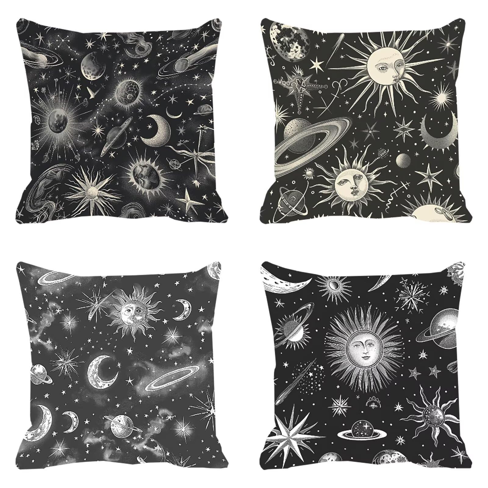 Housse coussin extérieur imperméable 50x50 noir pour sublimer votre salon de jardin