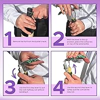 Vista 35 de Wino Wine Key! - Abridor de vino sacacorchos de sumiller profesional