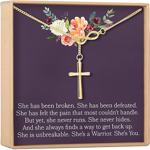 Dear Ava Collar de regalo para mujeres y niñas, colgante de joyería moderna ajustable, idea de regalo de amor para ella con tarjeta sincera, regalos