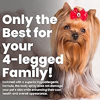 Vista 130 de Best Shot Scentament Spa Botanical Body Splash, Body Spray for Pets, Cat and Dog Cologne Spray, Lavender Aloe, 8 Oz.