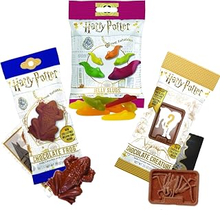 Wizarding World Harry Potter Chocolate Frog, Jelly Slugs and Chocolate Creature (3 Pack)