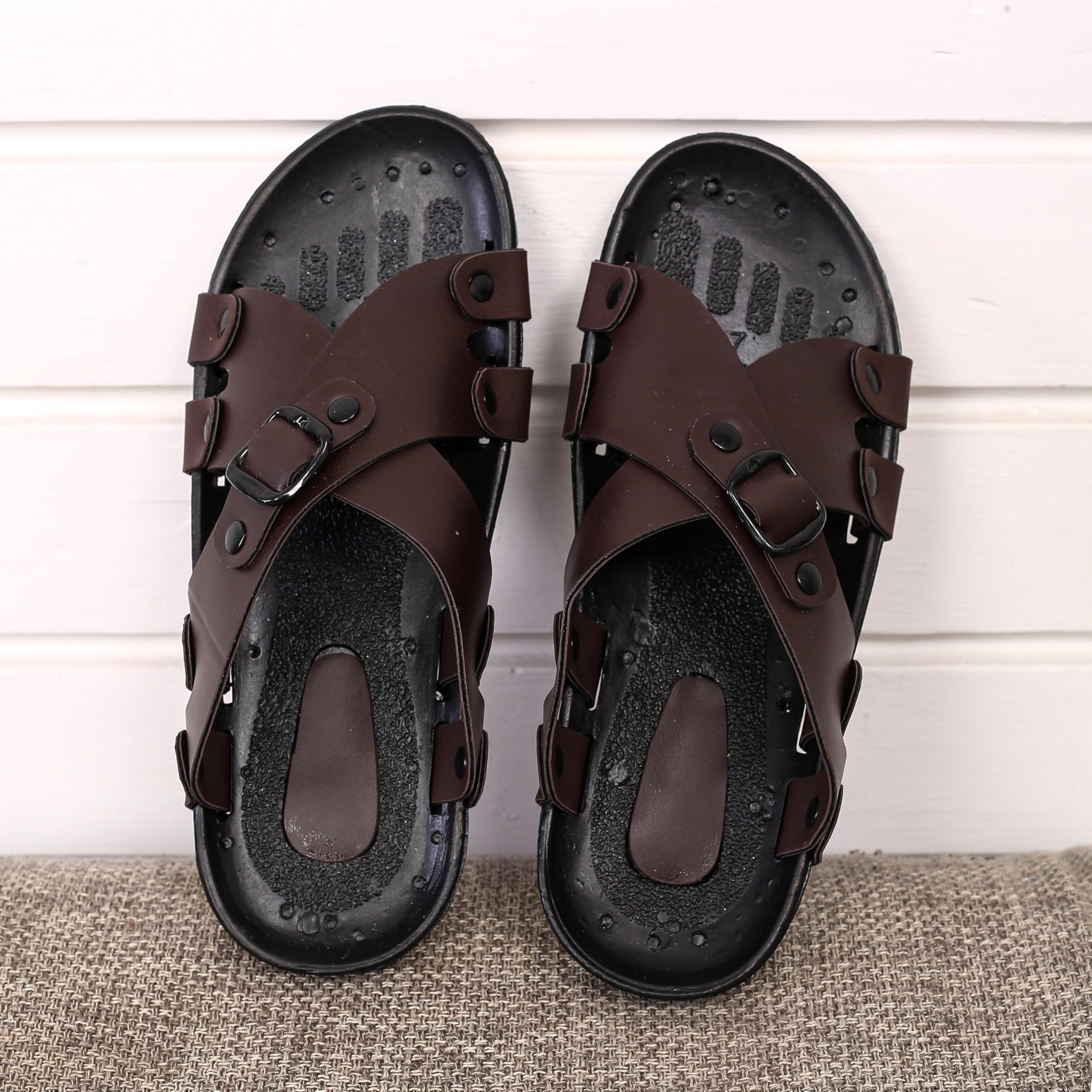 style height Men Sandals - Style No. Sl0028700_Brown-picture-23