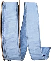 Vista 66 de Reliant Ribbon 92975W-056-10F Dupioni Supreme - Listón con borde de alambre, 4 pulgadas x 10 yardas, color menta