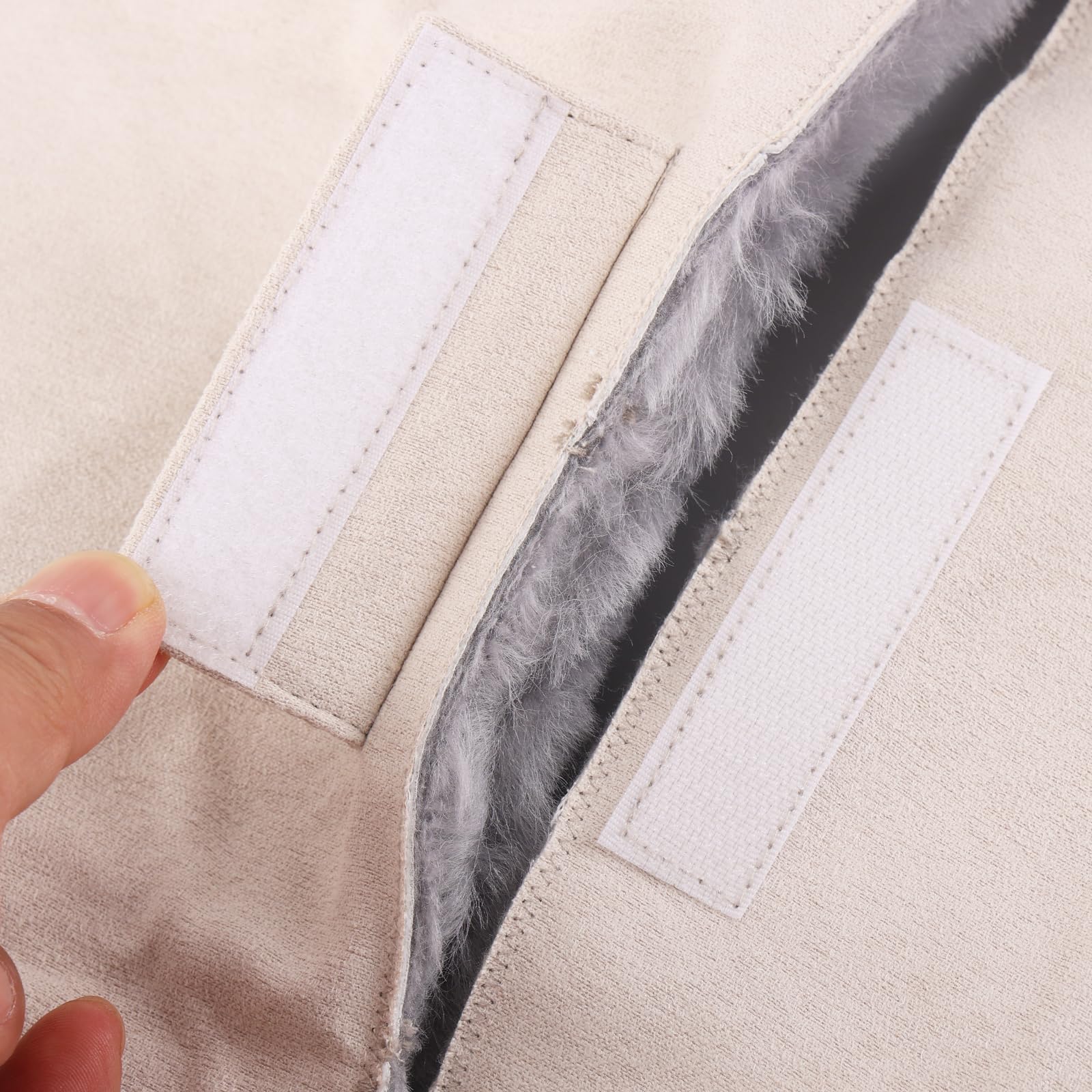Insert en peau d'agneau pour bébé - Pour poussette, nacelle, jogger, lit de bébé - En fourrure naturelle - Tannage médical - Peau d'agneau universelle - 75 cm x 40 cm - Lavable - Gris