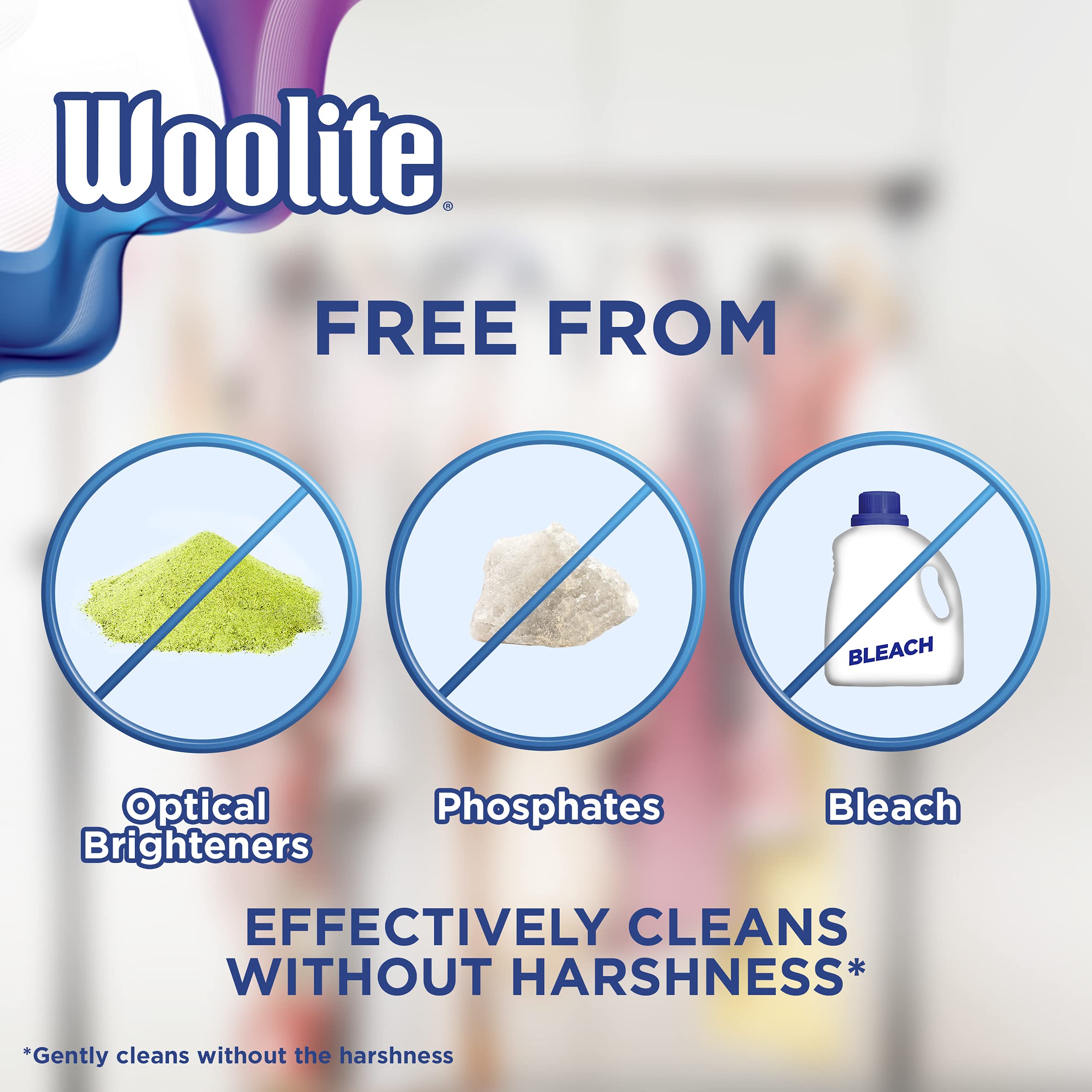 Woolite Darks with EverCare Liquid Laundry Detergent, 66 Loads, 100 Fl