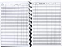 Vista 3 de The Superior Register Cuaderno de registro de cheques y libro mayor de tarjetas de débito premium - Registro de cuentas de cheques, libro mayor