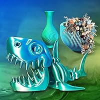 Vista 5 de Yousu - Filamento PLA de seda 1.75mm, filamento para impresora 3D de coextrusión de doble color, compatible con la mayoría de impresoras 3D, seda
