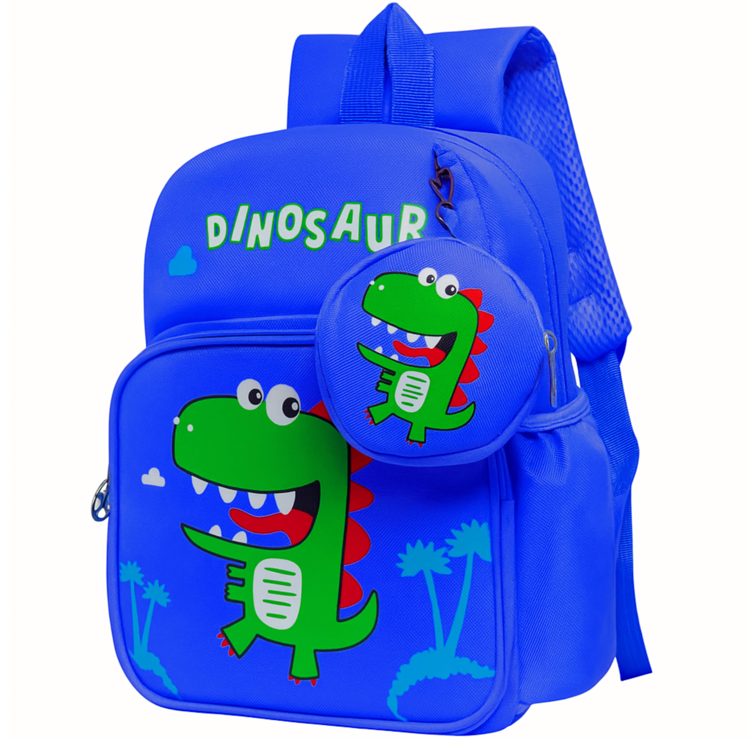 Kngzuno Men's Darkblue Toddler Backpack - Dinosaur Backpack Dinosaur Bag Boys Kids Rucksacks For Boys Backpacks Children's Backpacks Toddler School Bag Baby Rucksack Dino Kids Nursery Mini Reception
