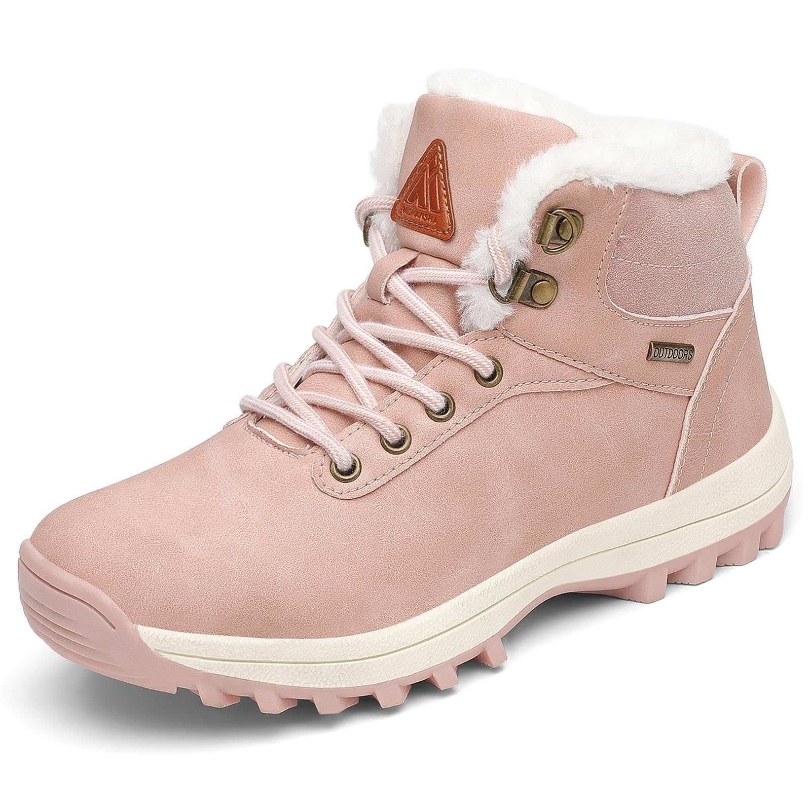 Mishansha Bottes Hiver Hommes Femmes Chaudes Imperméable Boots Neige Gr.36-48