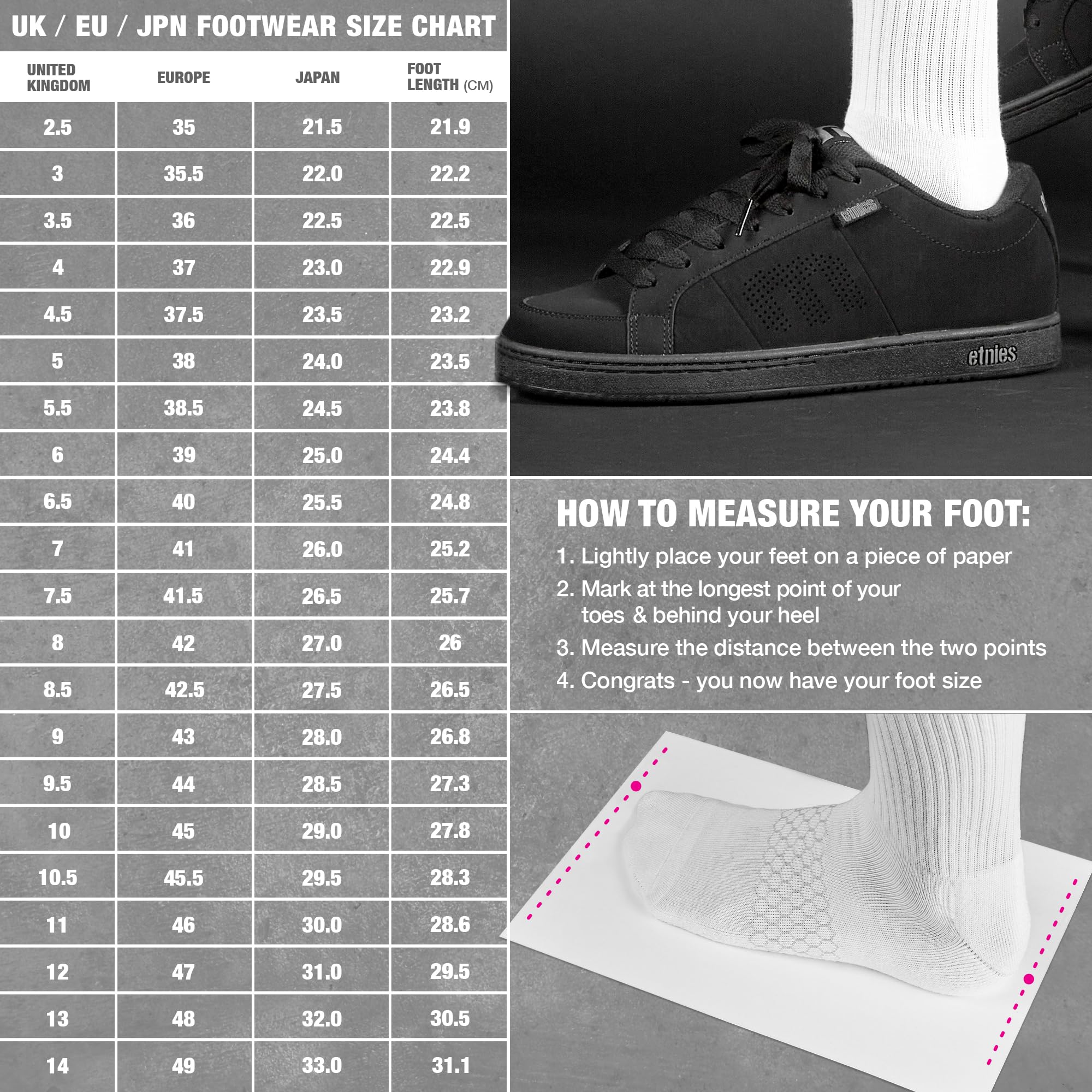 Etnies Kingpin Zapatos de skateHombre
