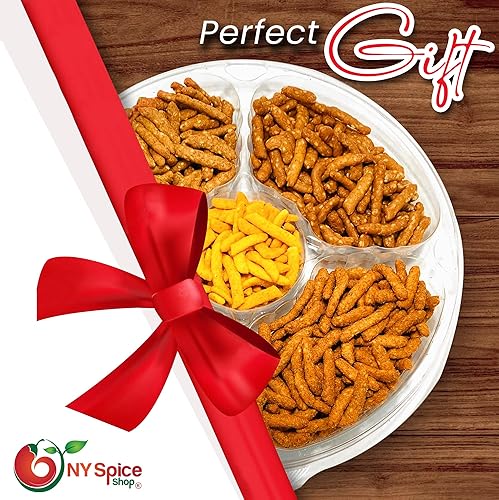 Miniatura 7 de NY SPICE SHOP Bandeja de bocadillos de palitos de sésamo  Snacks crujientes de palitos de sésamo de 2 libras a granel  Palitos de sésamo asados con