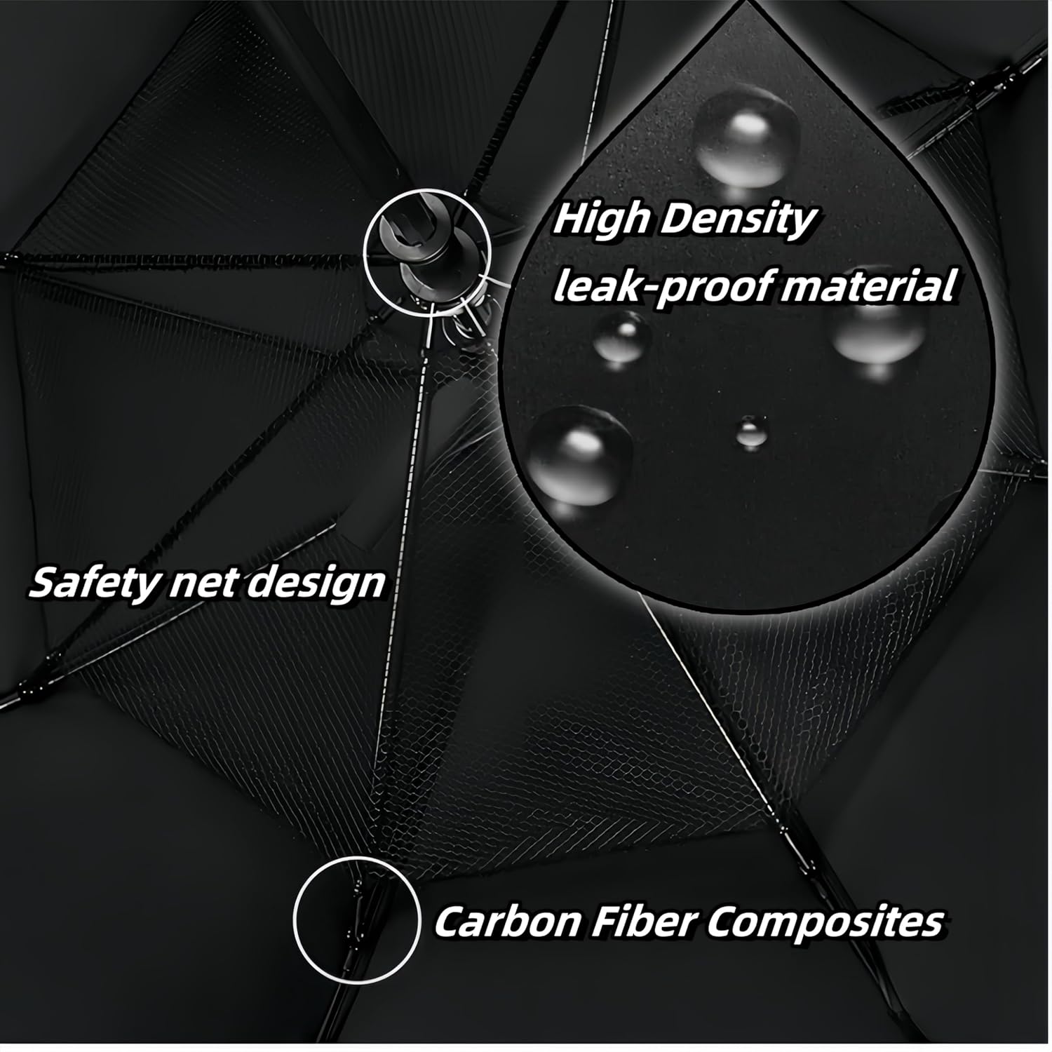 Umbrella with Fan & Mist Spray - Rechargeable UV Protective Cooling Umbrella for Patio, Beach, Travel | Portable Misting System & Detachable Water Bottle Included