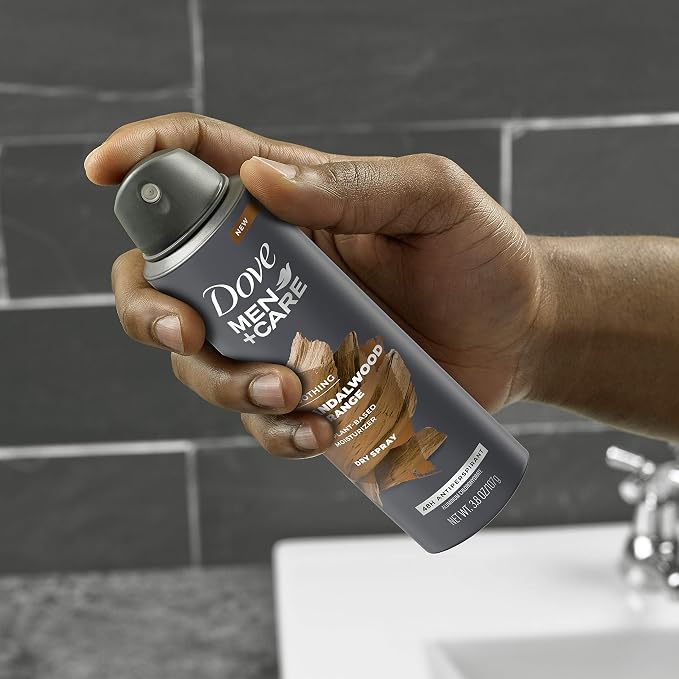 Dove Men+Care Desodorante Antitranspirante Spray Seco 3.8 oz miniatura 3