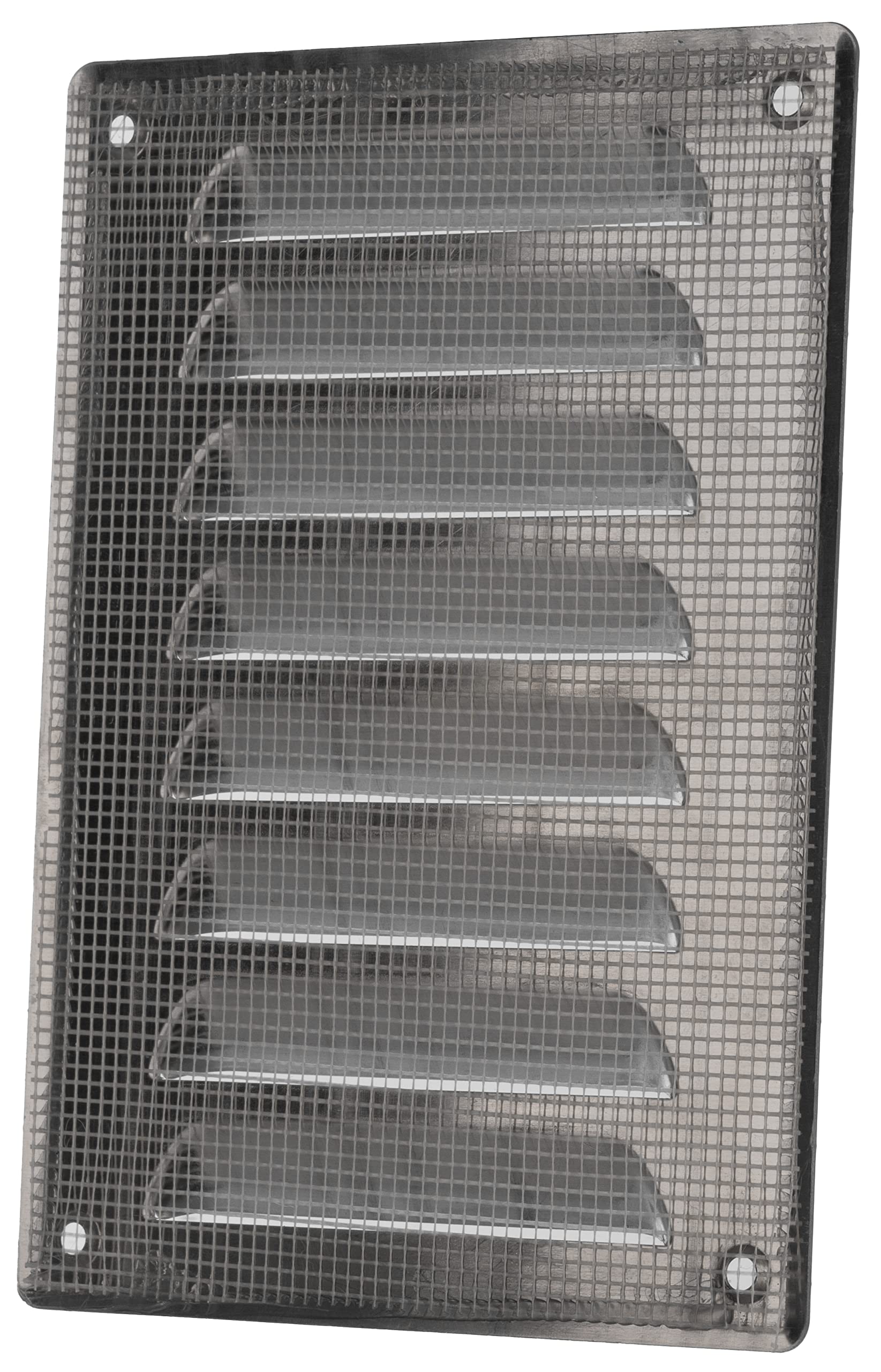 Alu-Lüftungsgitter 140x190 Mm – Mit Insektenschutz, Für Innen/Außen, Abluft/Zuluft