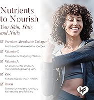 Vista 3 de HealFast Rejuvenate Suplemento de gomitas de vitaminas y minerales – Gomitas de colágeno + vitaminas, biotina y zinc – Suplemento antienvejecimiento