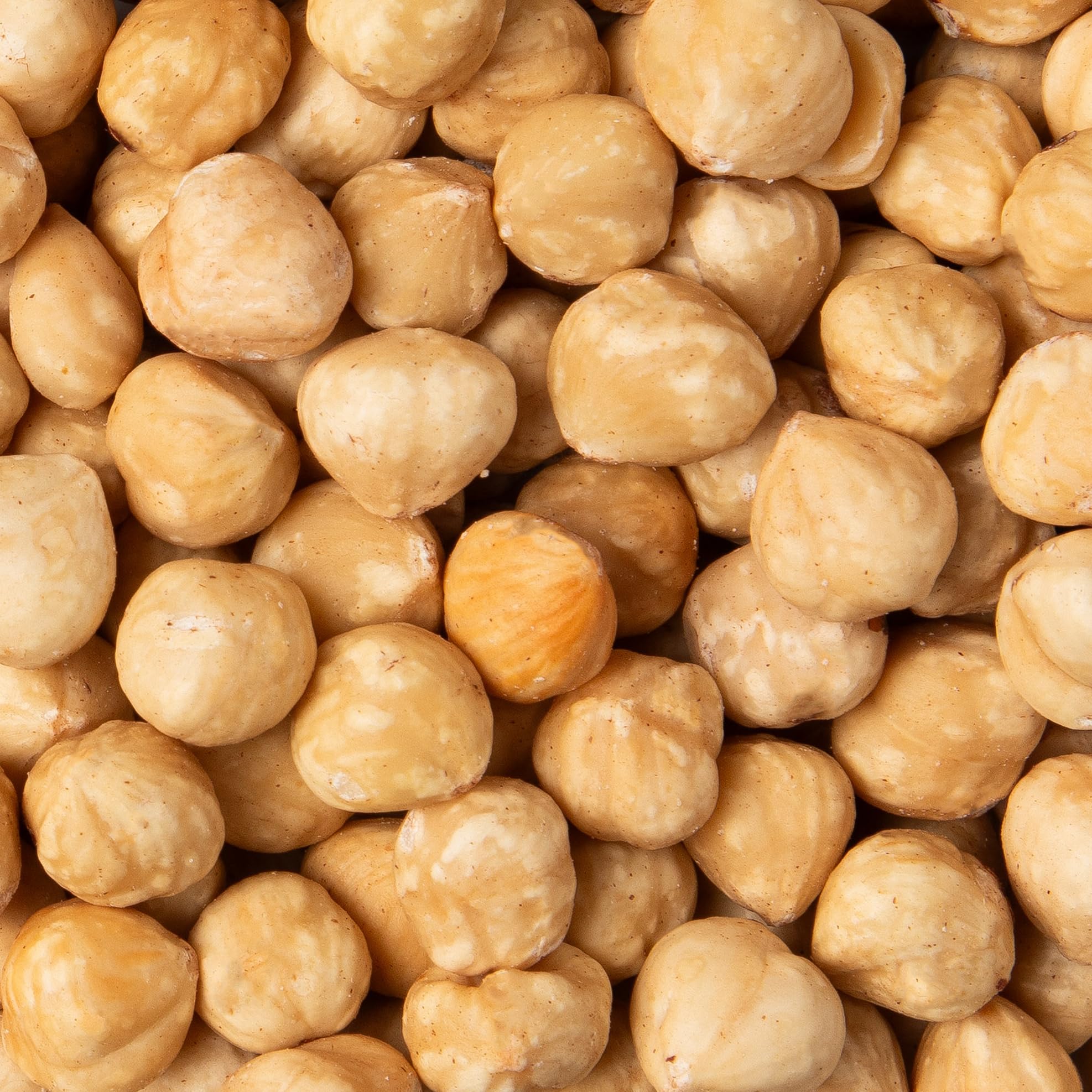 Vitalesia Haselnüsse geröstet 1kg | ganze Haselnüsse ohne Haut | blanchiert & schonend geröstet | Premium Qualität aus der Türkei | ungesalzen & ohne Zusätze | vegan
