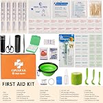 Pet First Aid Kit for Dogs & Cats - Dog First Aid Kit Pet Emergency Kit with First Aid Supplies for Home Camping Hiking Traveling