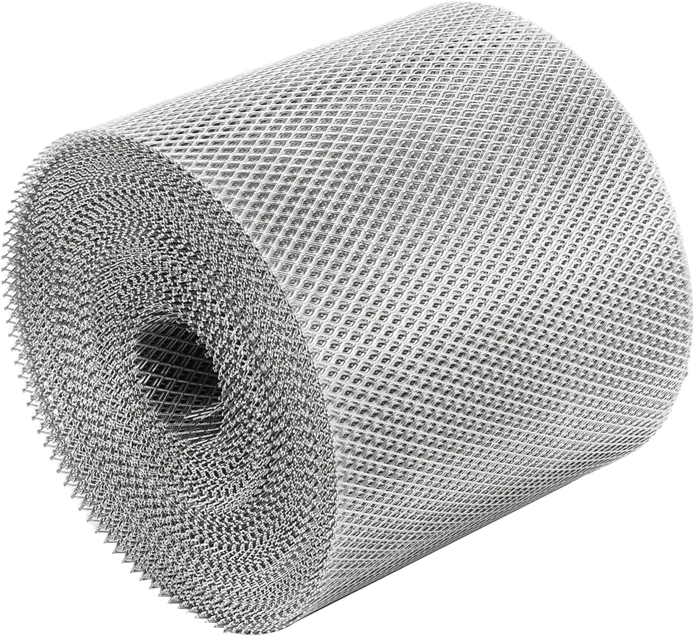 Gutter Guard Mesh Roll, 5 Inch x 100 Feet Leaf Guards for Gutters, Aluminum Leaf Filter Gutter Protection Roll, Gutter Covers Screen, Rain Gutter Leaf Guards, Gutter Mesh
