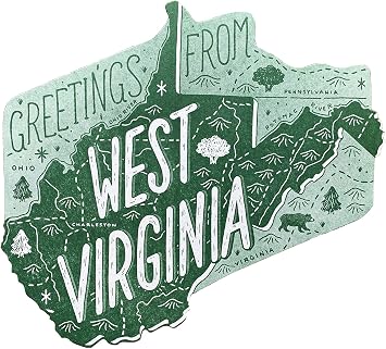 Noteworthy West Virginia Postcard