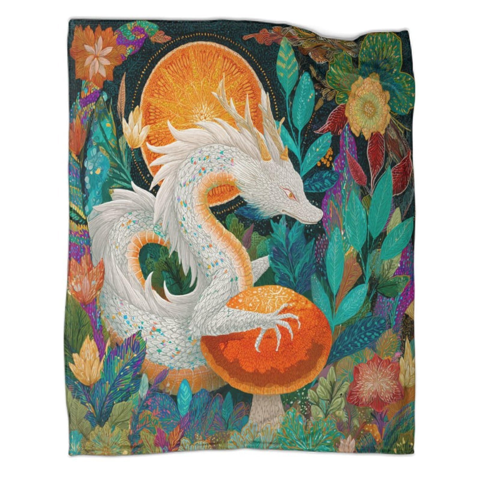 kaiyun Dragon Blanket - Versatile Warm Bedding Soft And Comfortable Travel Bed Throws And Patchwork Quilts 50x60inch(127x152cm)