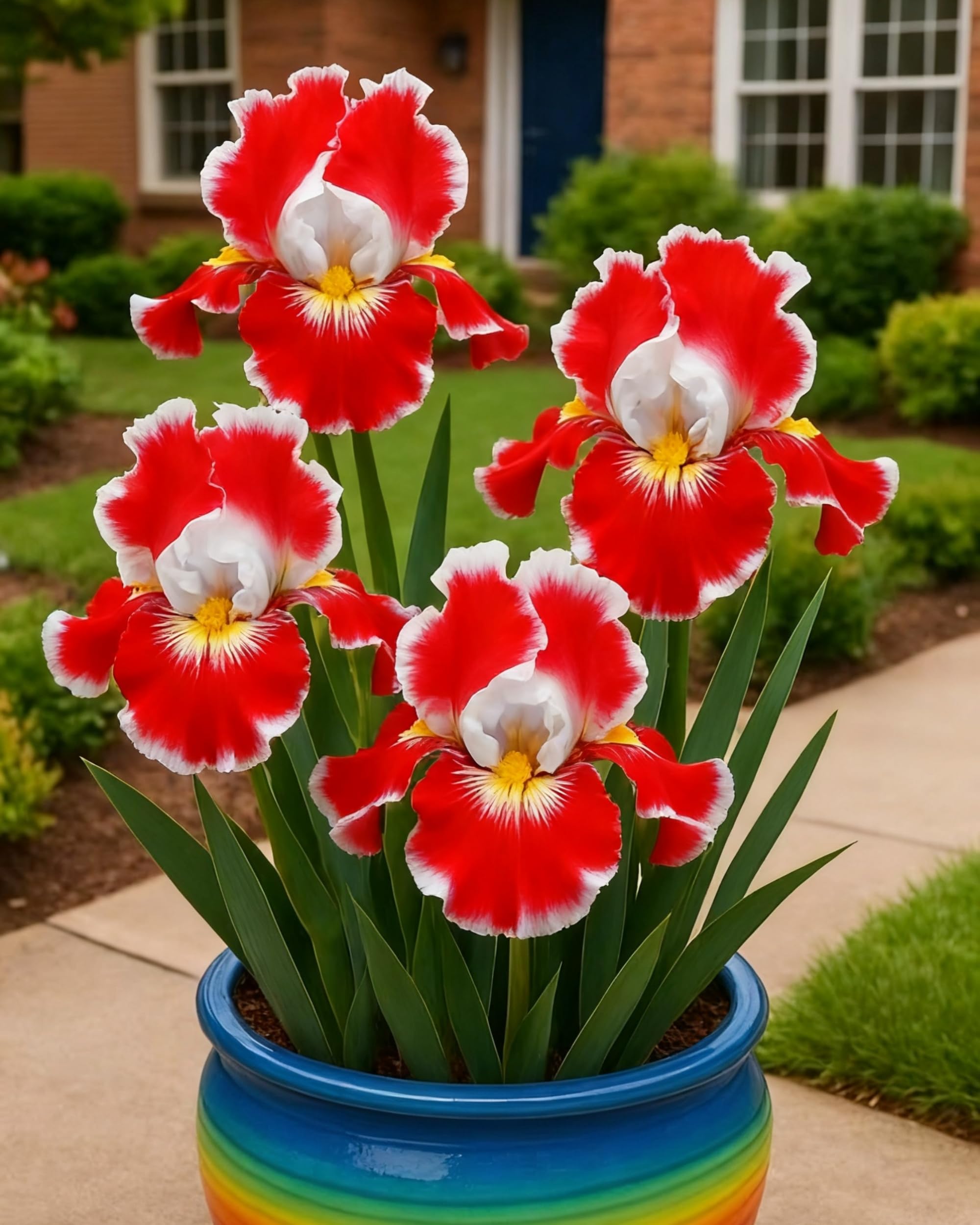 Iris coloridos para exterior – Fáciles de mantener, perfectos para dar vida a jardines y terrazas