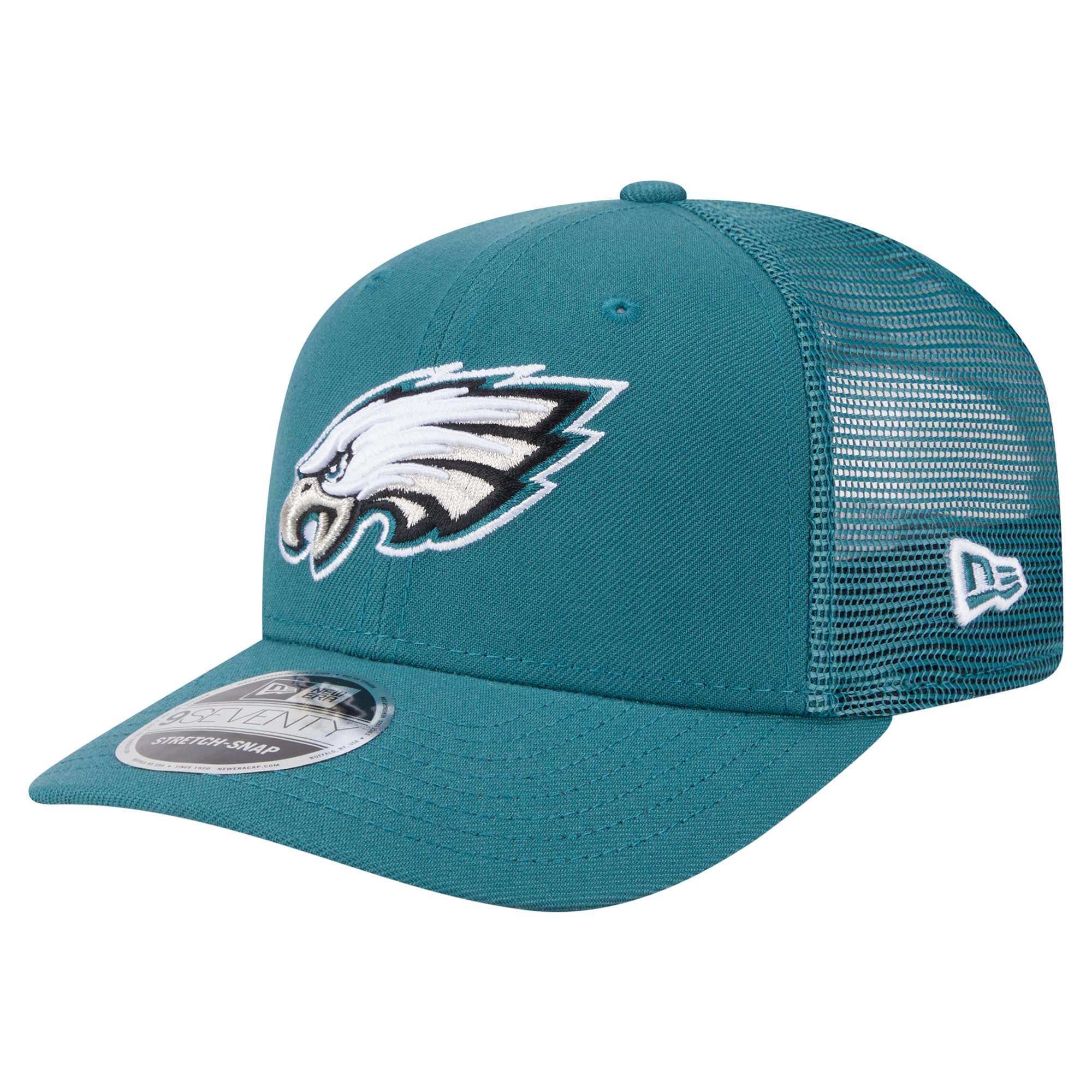 New Era Unisex Philadelphia Eagles#37949 Philadelphia Eagles 9Seventy Stretch-Snap Nfl Trucker Cap Green