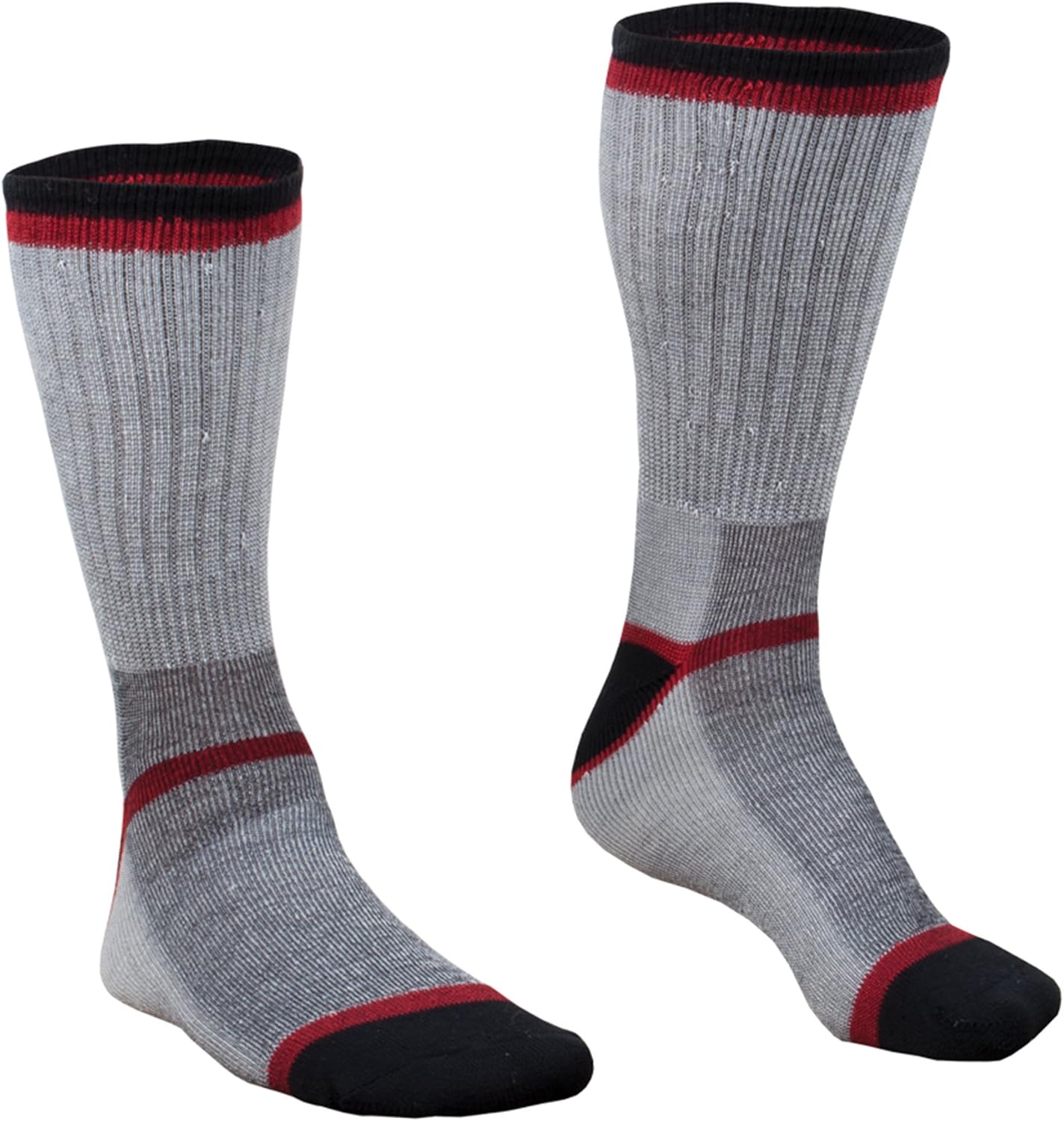 RefrigiWear Merino Wool Moisture Wicking 9-Inch Performance Boot Socks