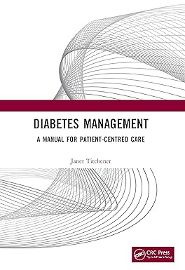 DIABETES MANAGEMENT A MANUAL FOR PATIENT CENTRED CARE (PB 2020)
