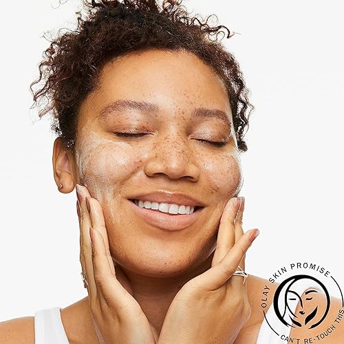 Miniatura 5 de Olay Lavado facial, limpiador facial diario con niacinamida, péptidos y glicerina, aclara, refresca la superficie de la piel, refina la apariencia