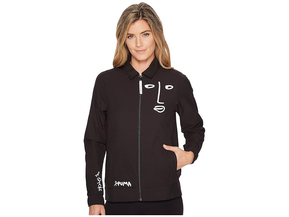 

PUMA Puma x Shantell Martin T7 Top (PUMA Black) Women's Long Sleeve Pullover