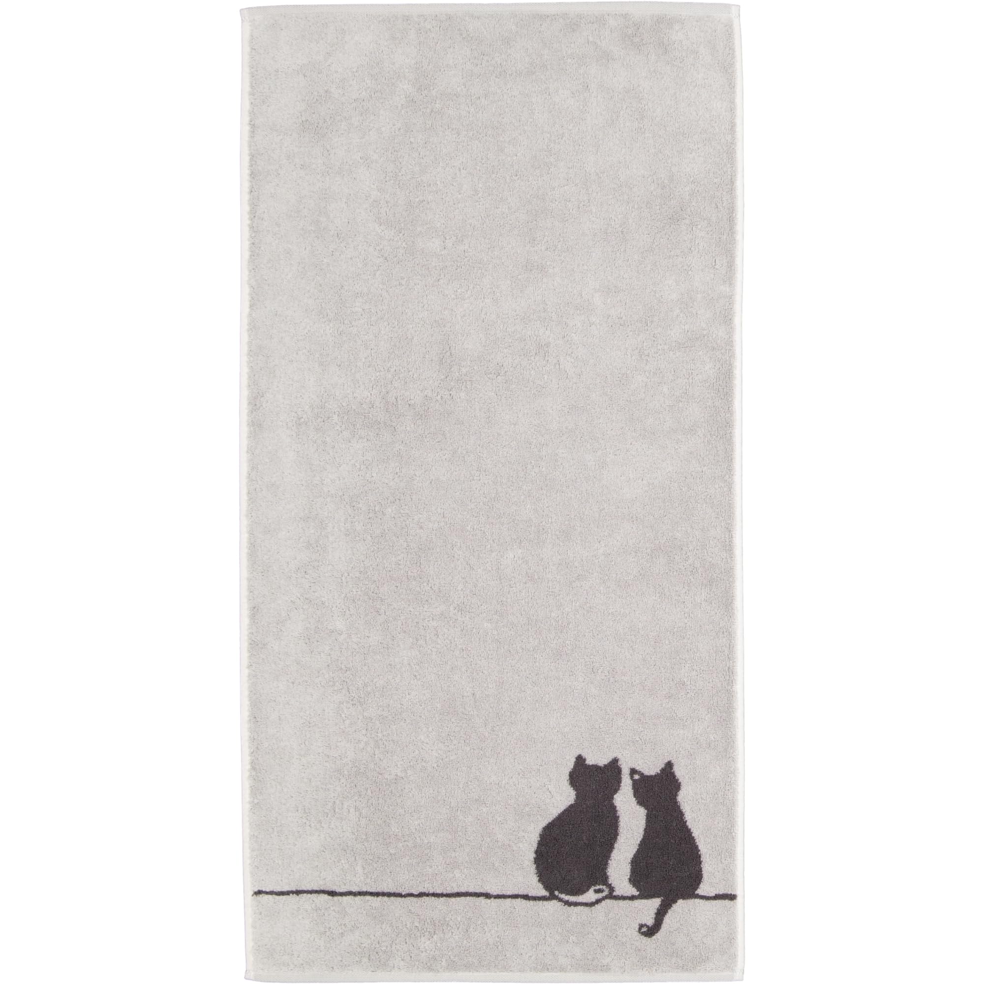 Handtücher Cute Cats Edition You & Me 6263 Platin/Basalt - 70