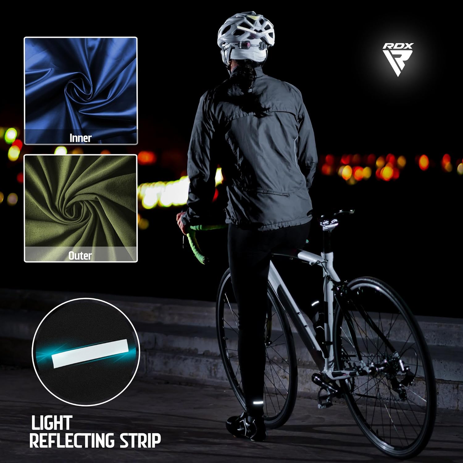 RDX Sauna Leggings for Women, REACH Compliant OEKO TEX 100 Certified, Compression Sweat Pants for Tummy Control, High Waist - Image 6