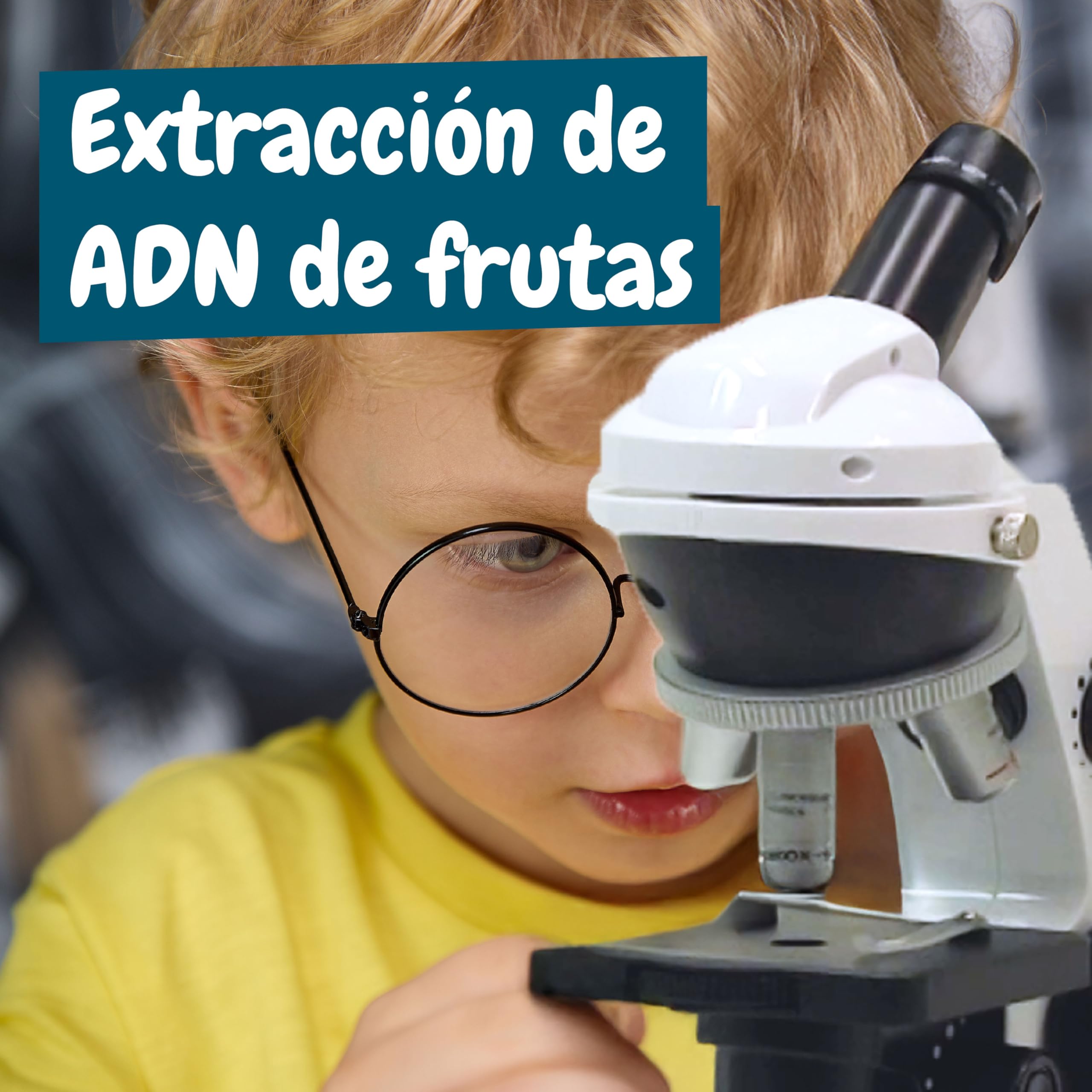 Science4you - Microscopio para Niños +8 Años - Laboratorio de Quimica: Microscopio con Soporte para Smartphone y Muestras Preparadas - Kit de Ciencia para Niña y Juegos Educativos Niños 7 8 9 10+ Años