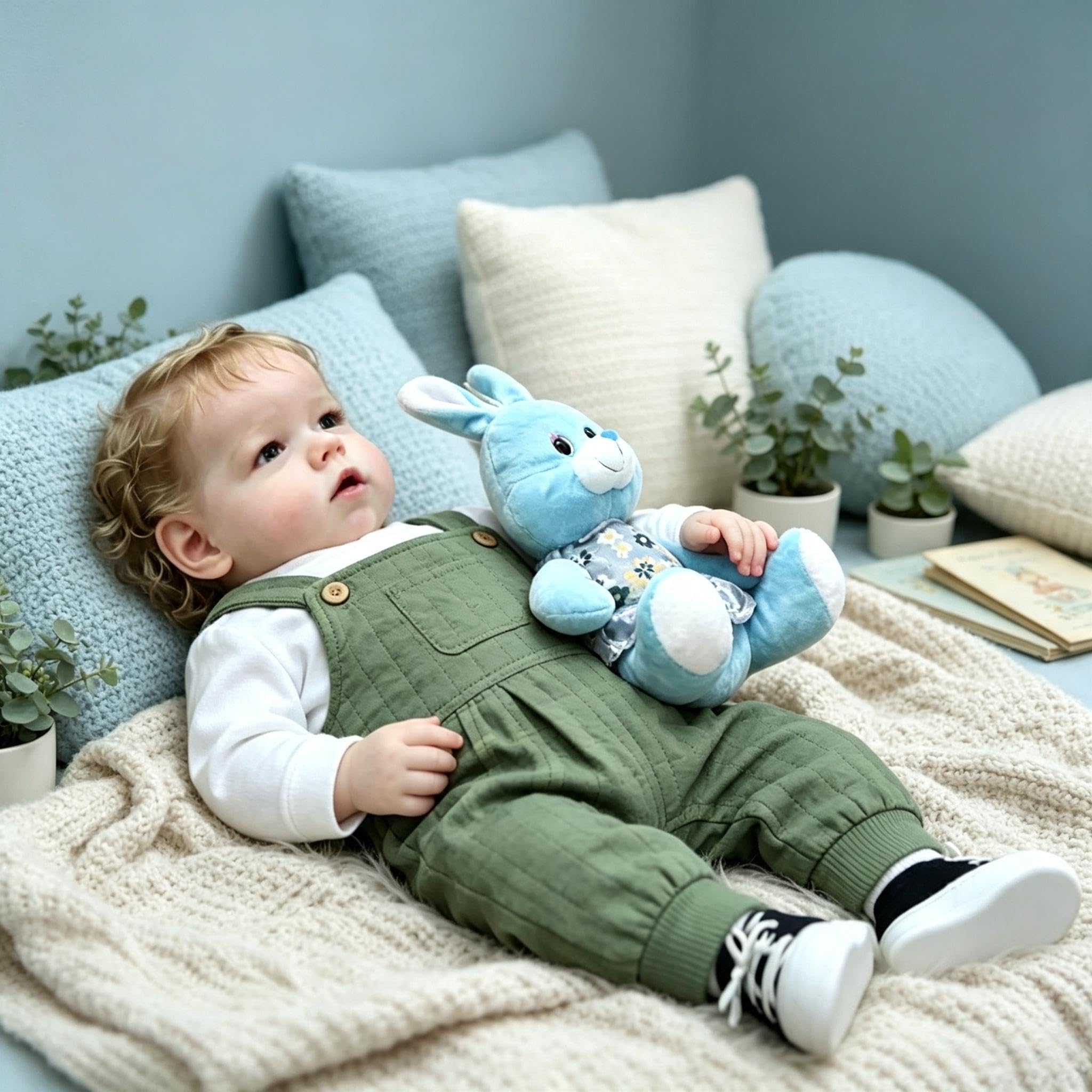 Realistyczne lalki Reborn 71 cm, duży rozmiar, Reborn Baby Dolls Boy z blond kręconymi włosami, prawdziwa lalka, miękka winylowa tkanina, ciało, realistyczna lalka dla dzieci