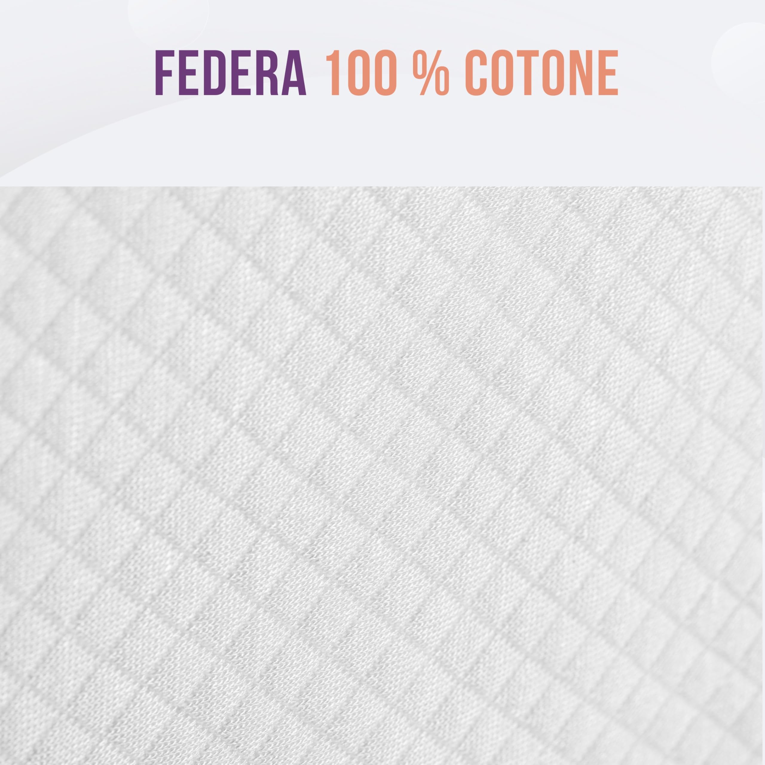 GOYSILA Set 2 Cuscini Neonato Antisoffoco Memory Foam Per Passeggino Carrozzina Compatibile Chicco Next2Me Inglesina Foppapedretti Traspirante Con Federa 100% Cotone Lavabile Antiacaro Morbido