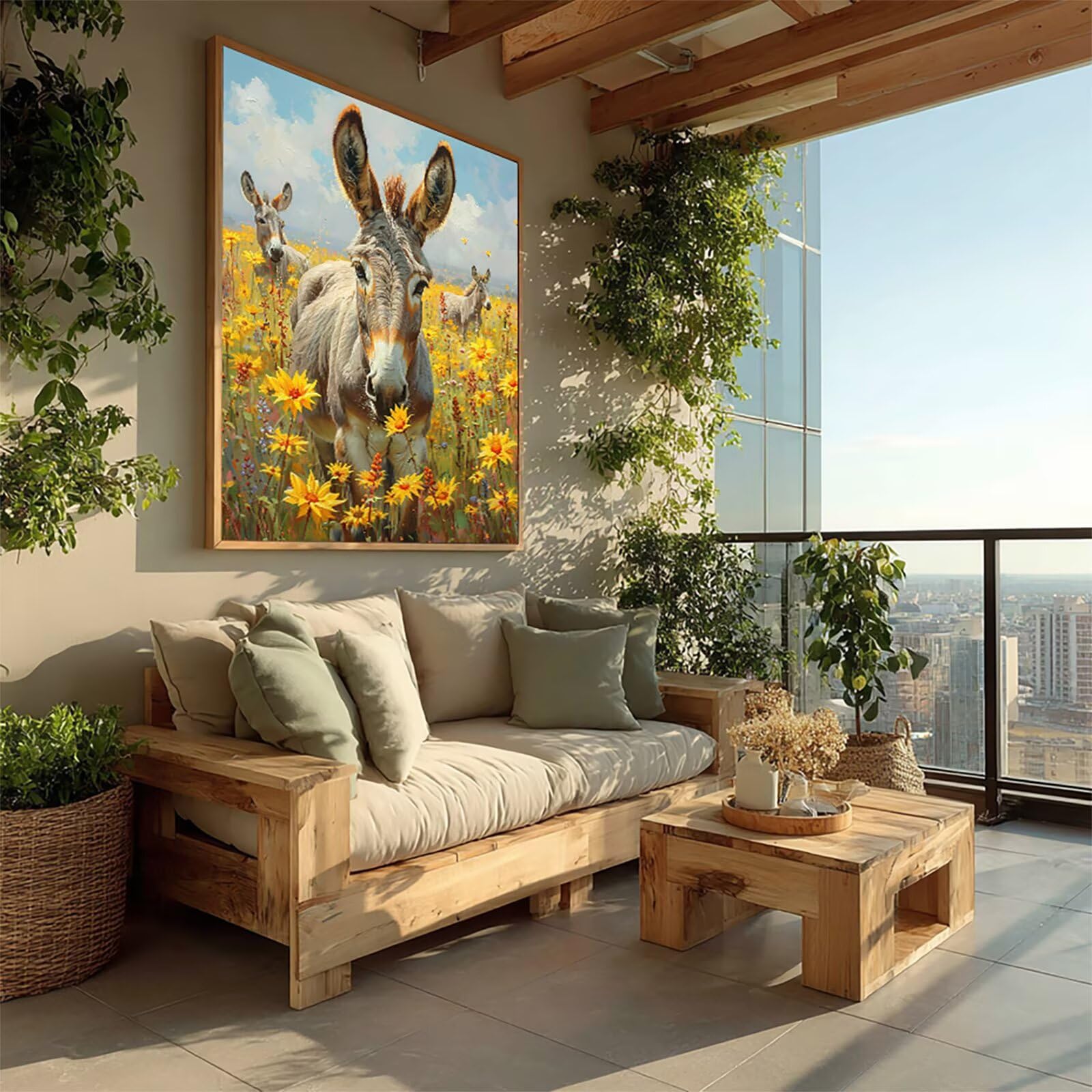 Animal Diamond Painting 60x90cm, Planta Diamond Painting Adultos 8-8514