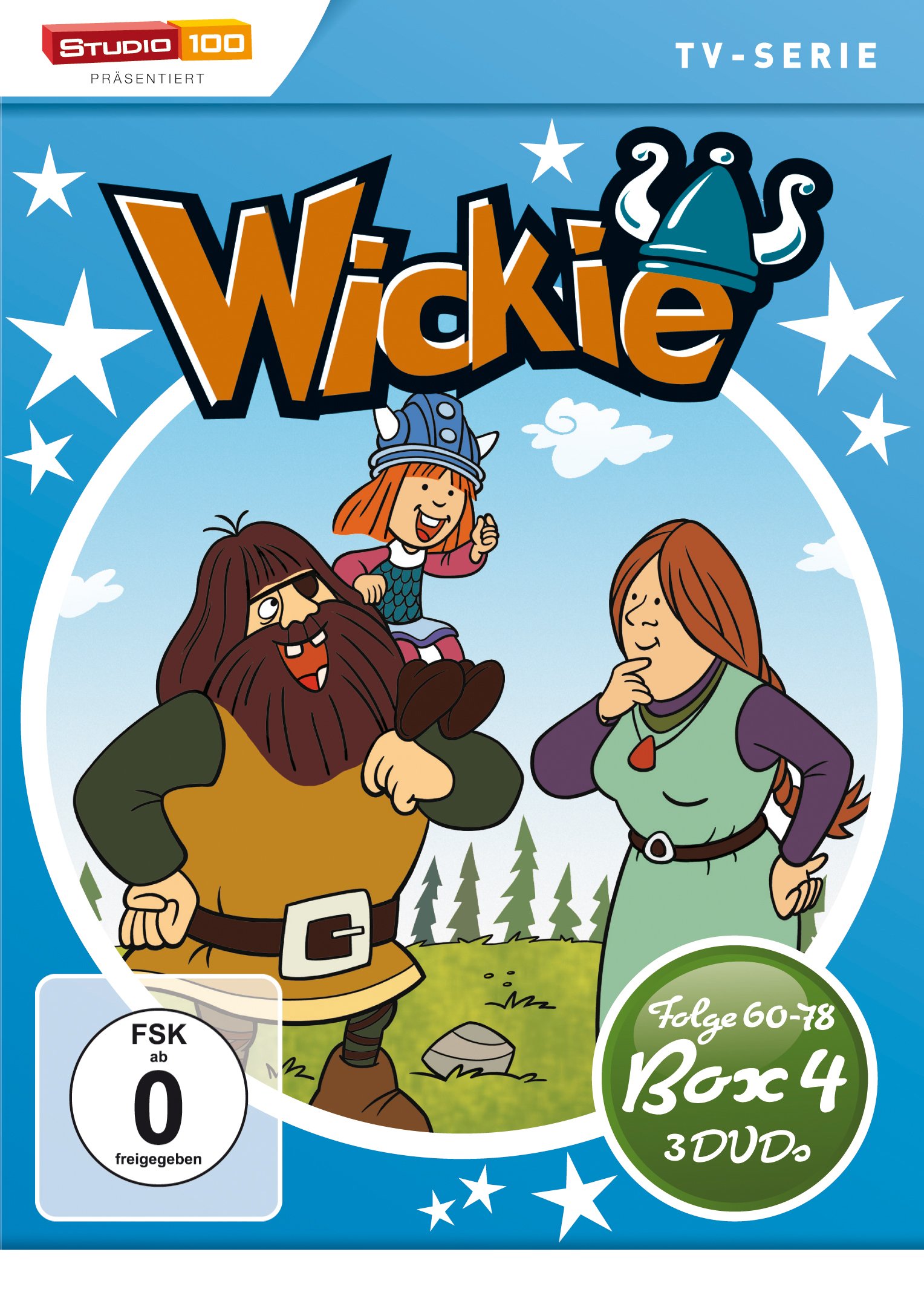 Wickie und die starken Männer - Box 4(Folge 60-78) (DVD)
