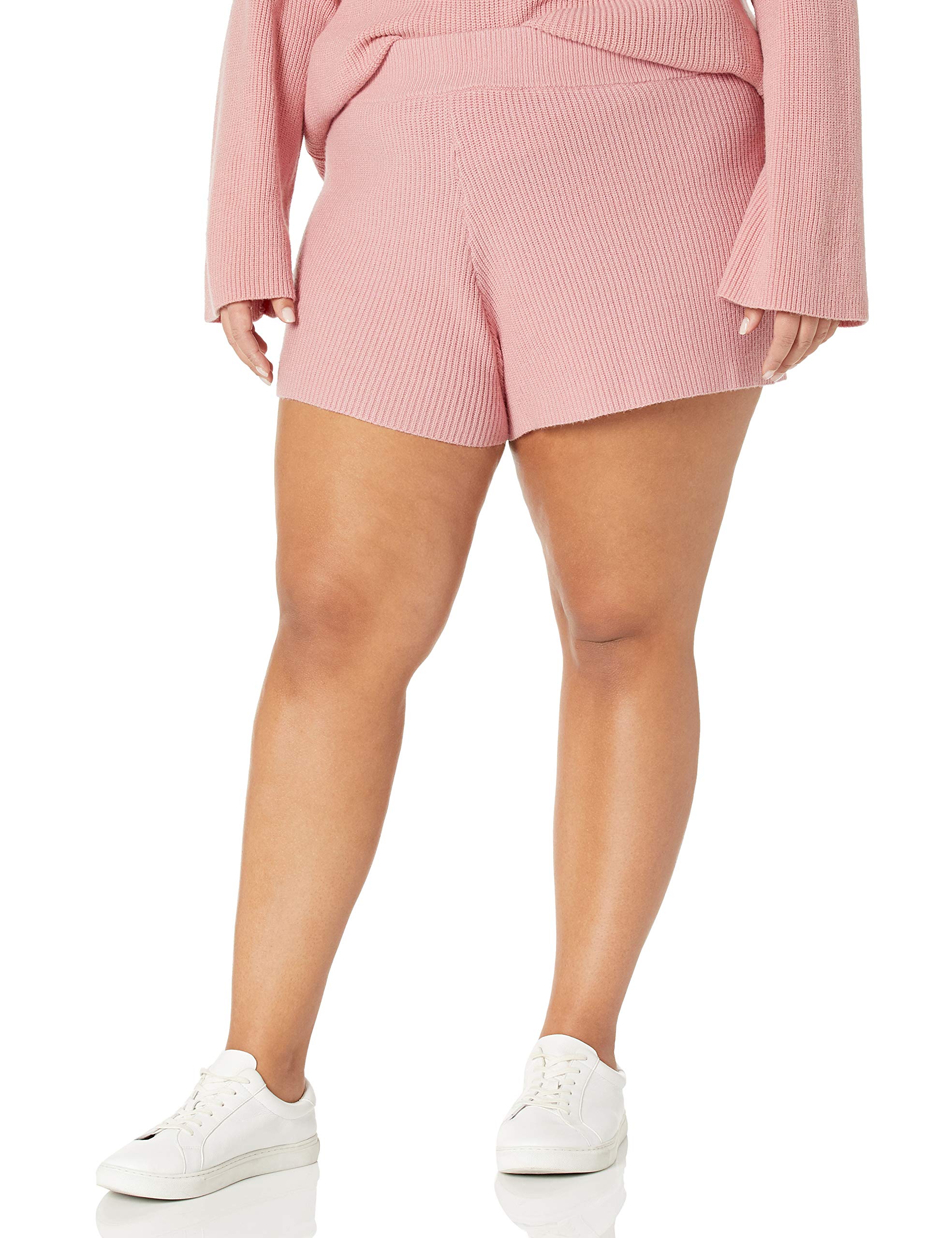 The Drop Women's Faith Pull-on Ribbed Sweater Short