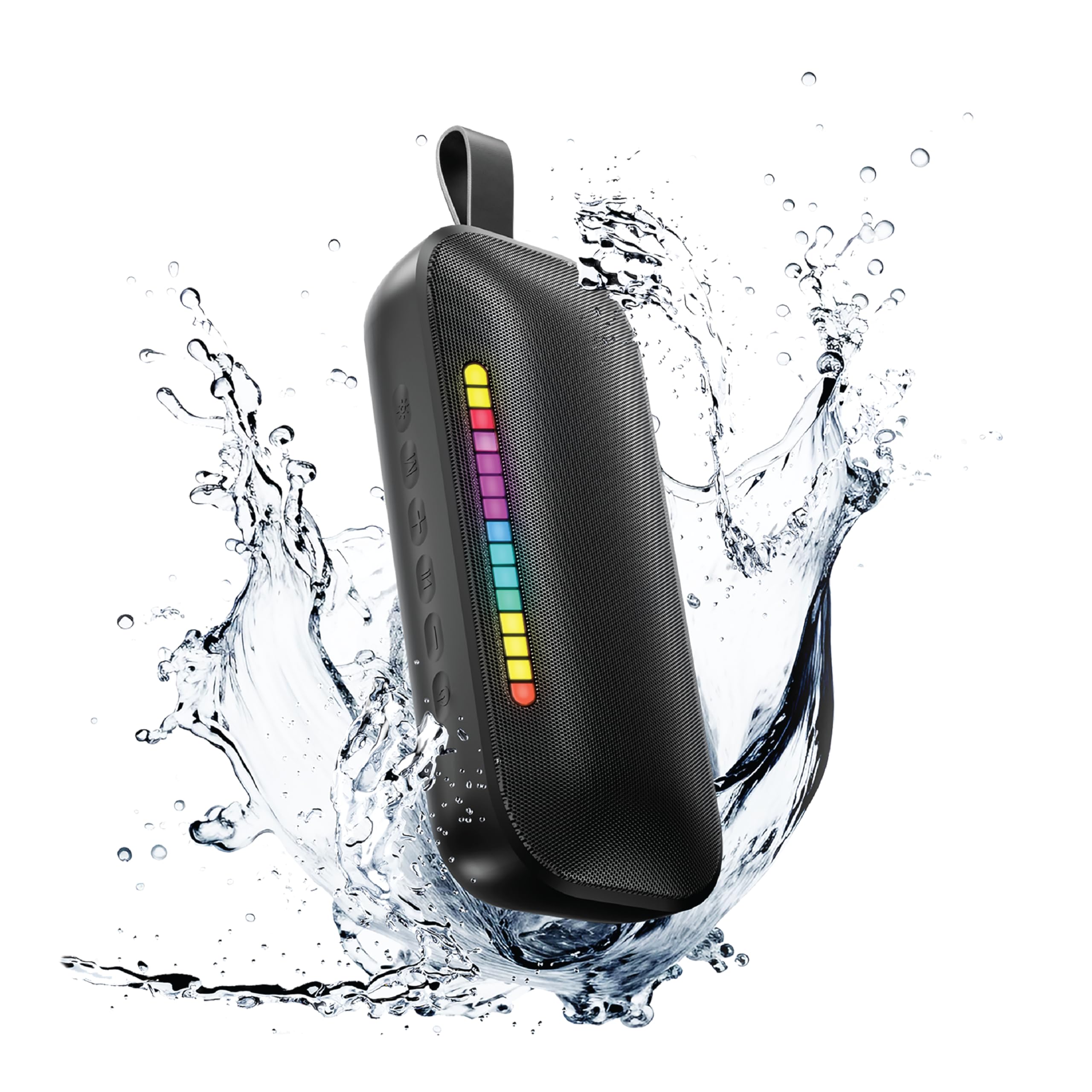 Altavoz Bluetooth impermeable Juice con 16W de potencia y luces de fiesta 6