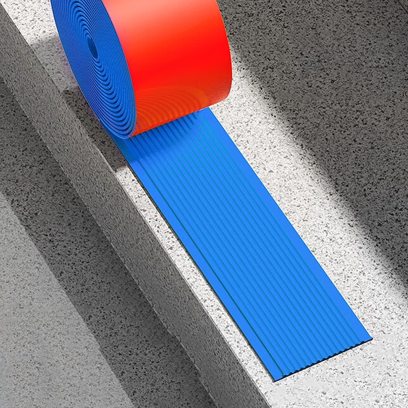 Borde de escalera de PVC de 50 metros para protección antideslizante e impermeable de peldaños