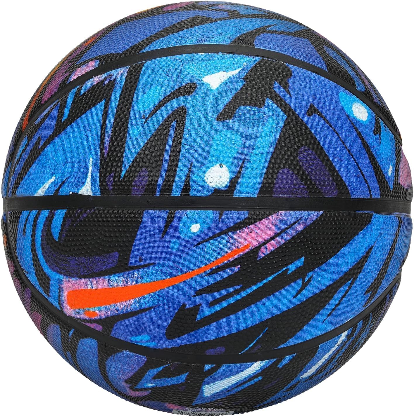 AND1 Chaos Basketball: Official Regulation Size 7 (29.5 inches) Rubber - Deep Channel Construction Streetball, Made for Indoor Outdoor Basketball Games
