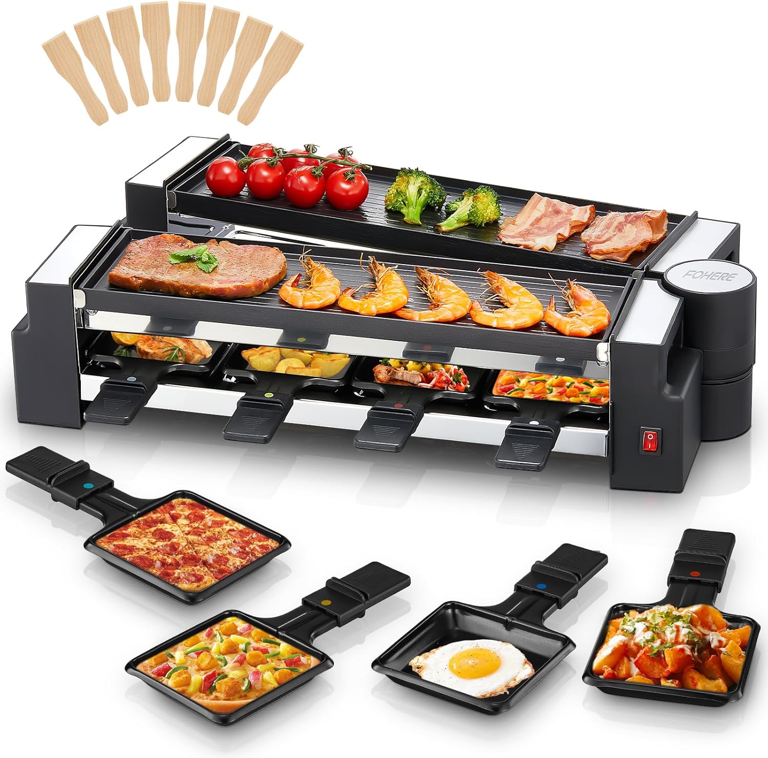 FOHERE Raclette Grill