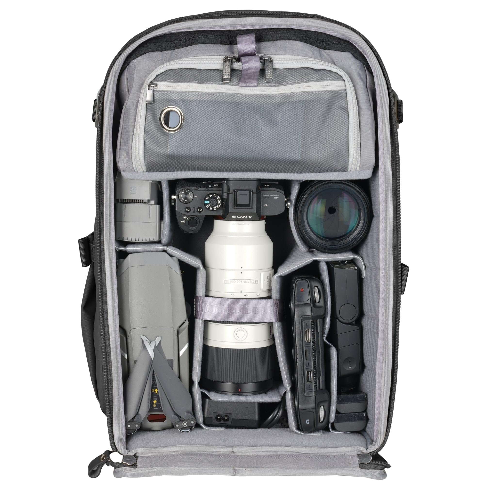 Vanguard Veo Metro B30L BK Zaino fotografico per fotocamera | Vanguard Veo Metro B30L BK Zaino fotografico per fotocamera