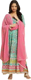 W for Woman Women's Viscose Kurta Pant with Dupatta Set Price In India