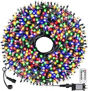 Christmas Lights 30M 300LED, Christmas String Lights 8 Modes Plug-in Christmas Tree Lights Waterproof Led Christmas Lights...