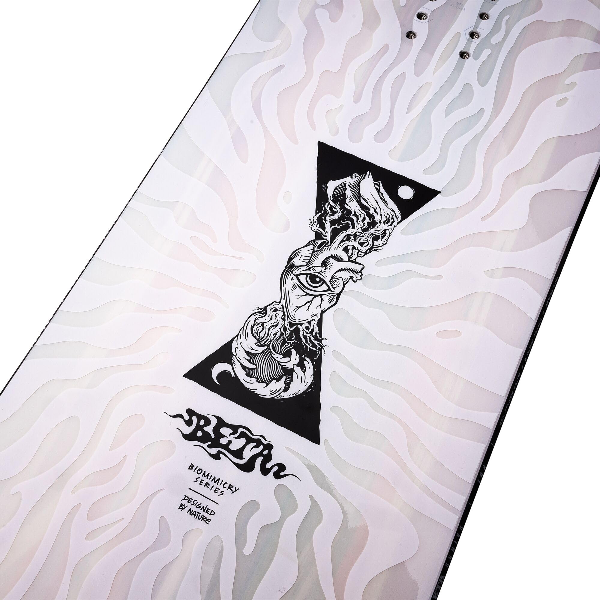 Nidecker BETA Snowboard - All-Mountain Board con Flex Responsive e Profilo Camber
