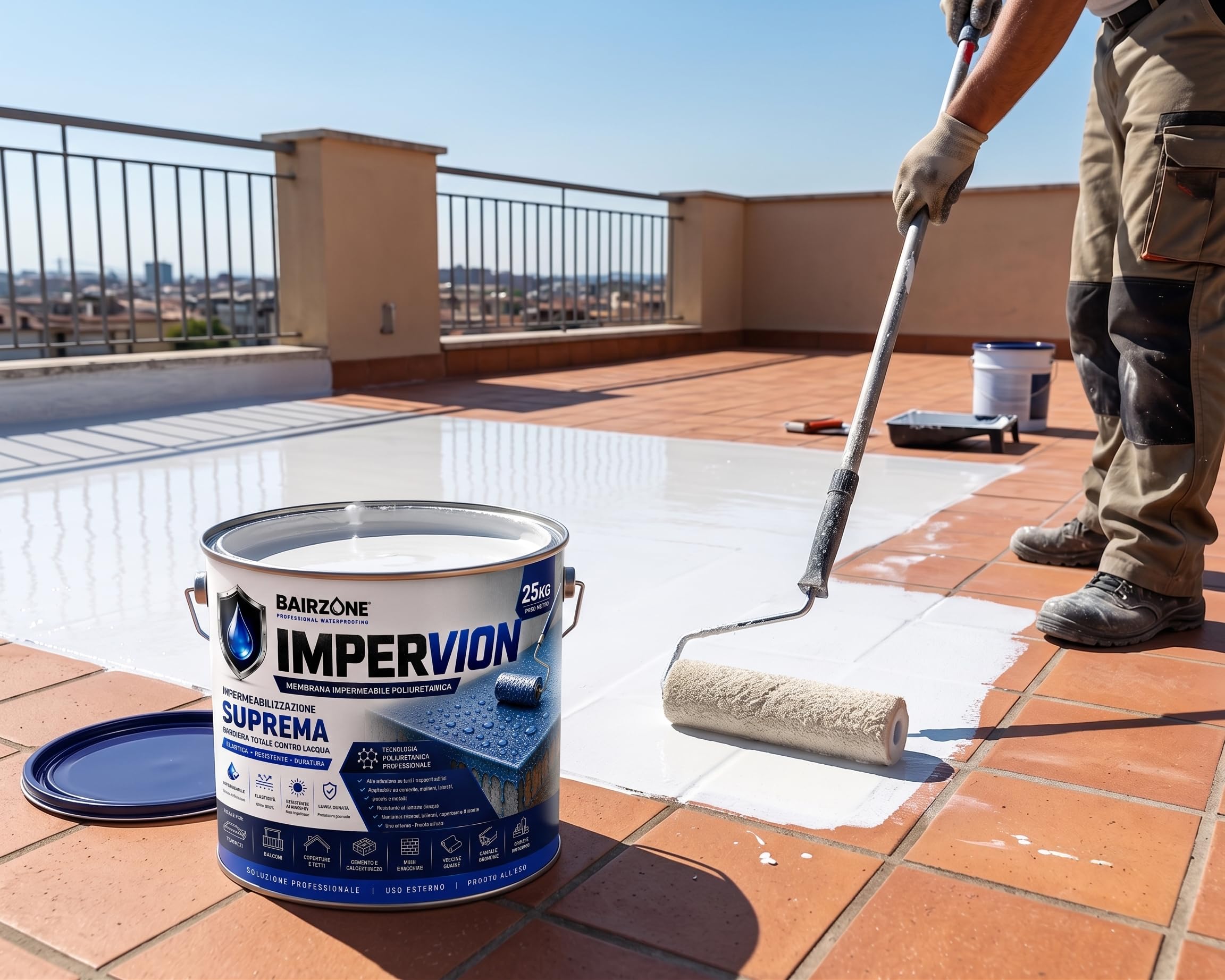 IMPERVION Membrana Impermeabilizzante Suprema 5KG - BIANCO