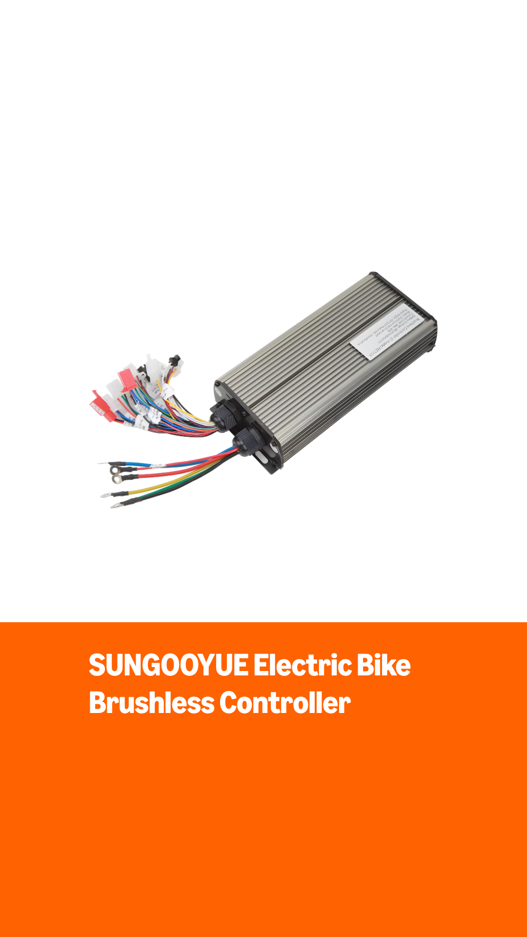 SUNGOOYUE 2000W Brushless Motor Controller – 48V 60V 64V 72V Compatible, 18-Tube, 38A-45A Current Limit For E-Bikes & Scooters
